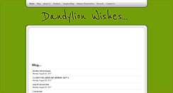 Desktop Screenshot of dandylionwishes.com